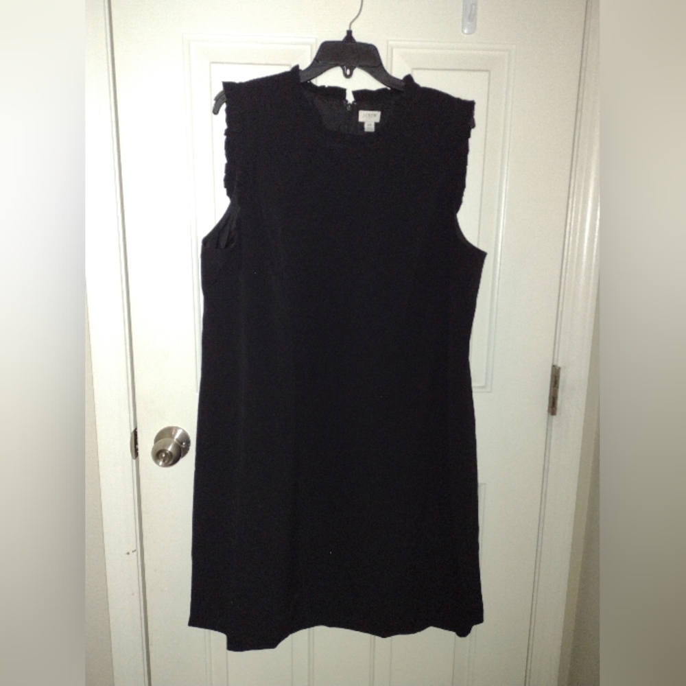 J Crew Black Sleeveless dress